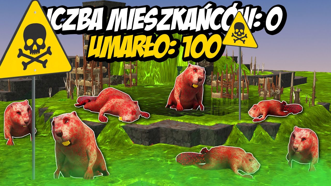 Jak zbudowałem NAJGORSZE MIASTO, w którym NIE DAŁO SIĘ ŻYĆ w grze Timberborn