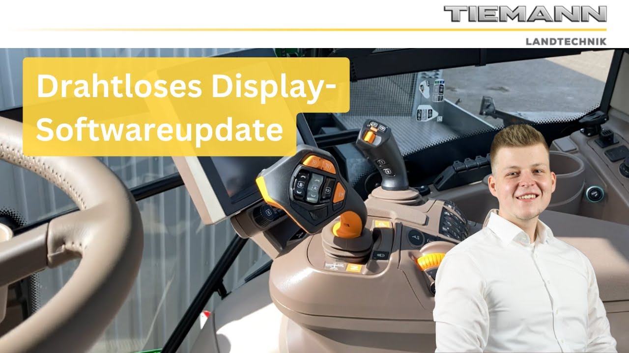Drahtlose Softwareaktualisierung am John Deere Gen. 4 Display