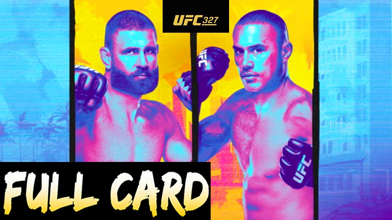 UFC 327 Predictions Prochazka vs Ulberg Full Card Betting Breakdown