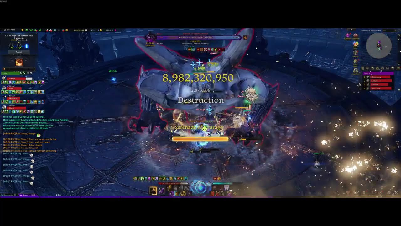 Lost Ark | AT Scouter/Machinist 457.7m DPS | G3 Mordum