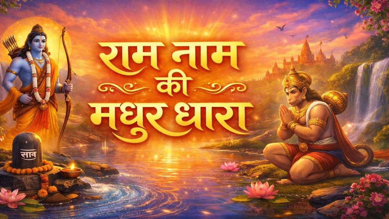 राम नाम की मधुर धारा I Raam Naam Kee Madhur Dhaara I Jai Shri Ram Bhajan