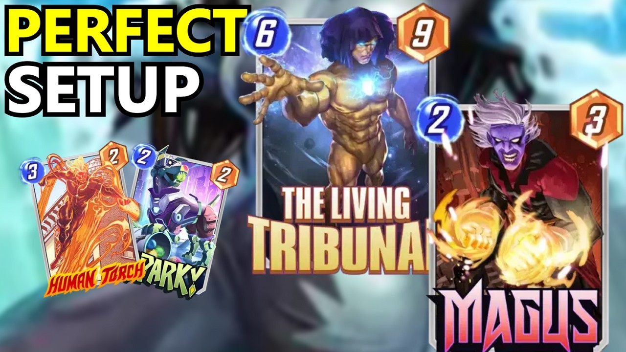 MARVEL SNAP INDONESIA - COMBO YANG 99.99% WORKS!! HUMAN TORCH TRIBUNAL MAGUS IRON MAN MOVE DECK