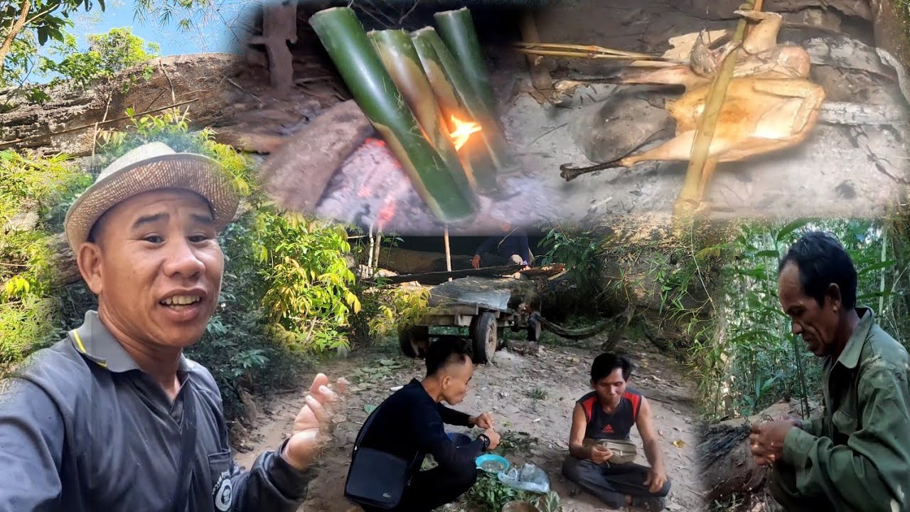 ອາຫານເເລງລາບໄກ່ປ່າຢາມເບັດ//อาหารเเลงลาบไก่ป่ายามเบ็ด Dong Una