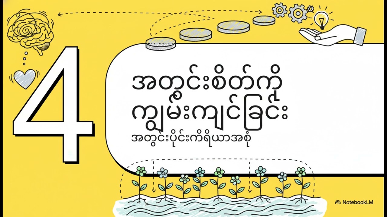 မိမိကိုယ်ကို ပြုစုပျိုးထောင်ခြင်း | Self-development