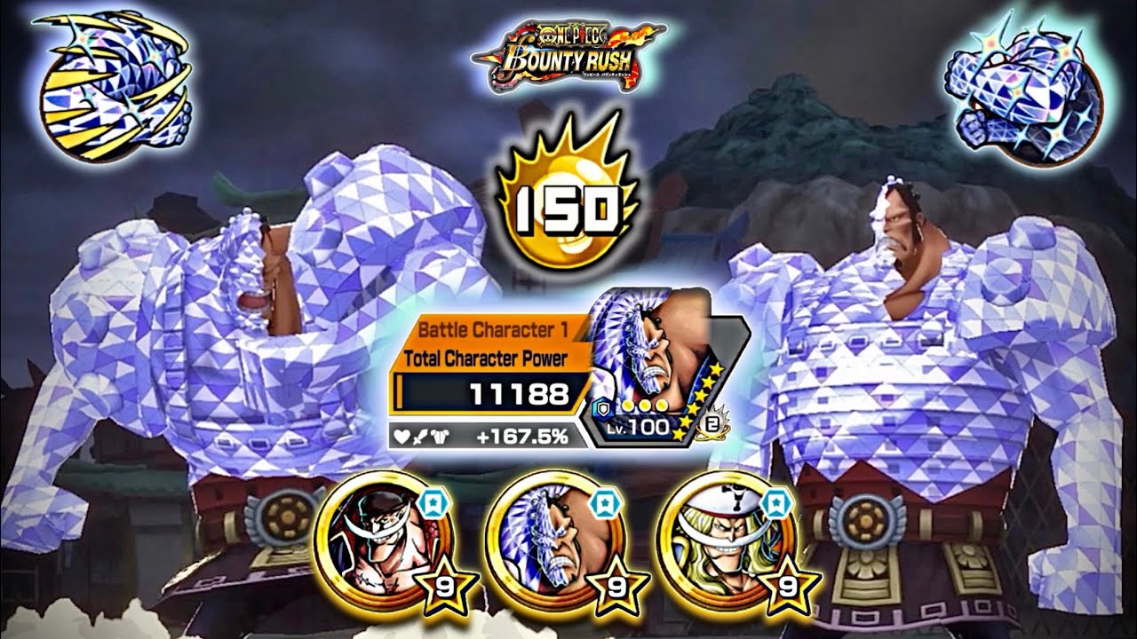 【Try Kill Me if You Can!】 Diamond Jozu with [Warlords Support] Showcase | One Piece Bounty Rush
