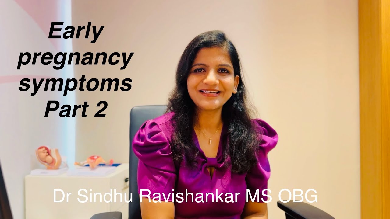 Early Pregnancy Symptoms #drsindhuravishankar #pregnancy