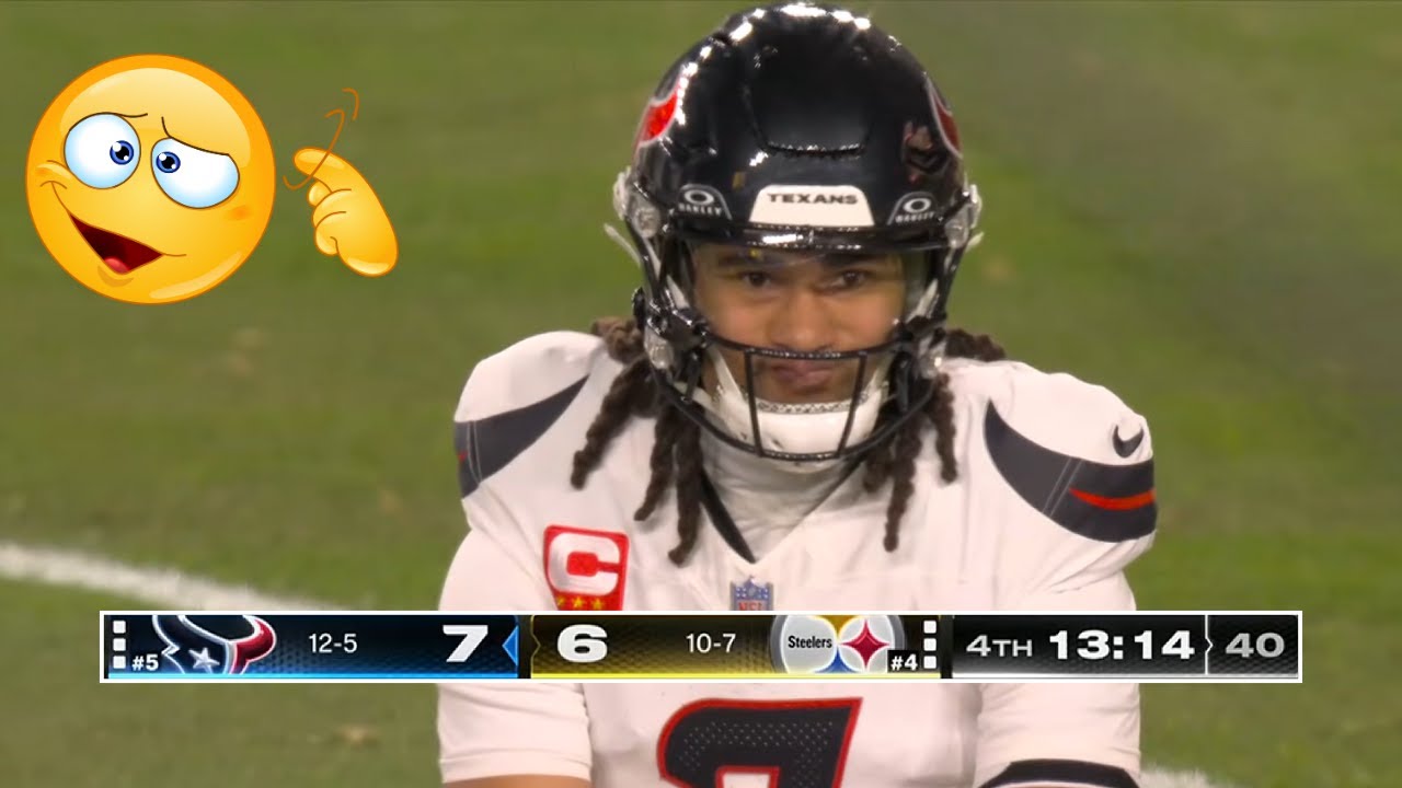 WTF IS CJ STROUD ON? Texans vs Steelers WILDCARD Reaction