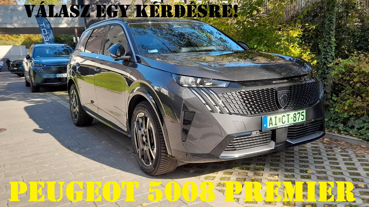 Peugeot 5008 premier 2024 / Még tágasabb lett! Miben más az 1.2T Hybrid motor?