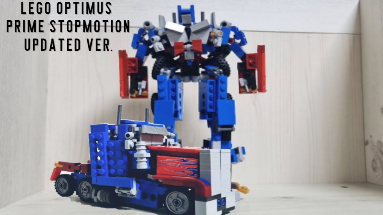 Lego Transformers Optimus Prime V2 stop motion