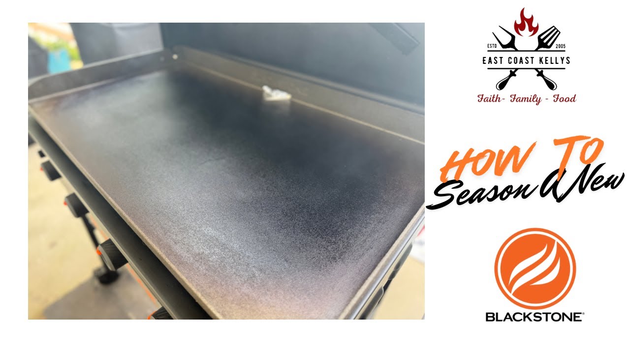 How to season your new Blackstone Griddle