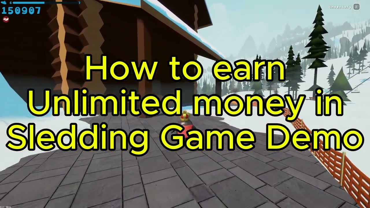How to build an infinite money generator in Sledding Game demo#gaming #sledding_game #roblox #funny