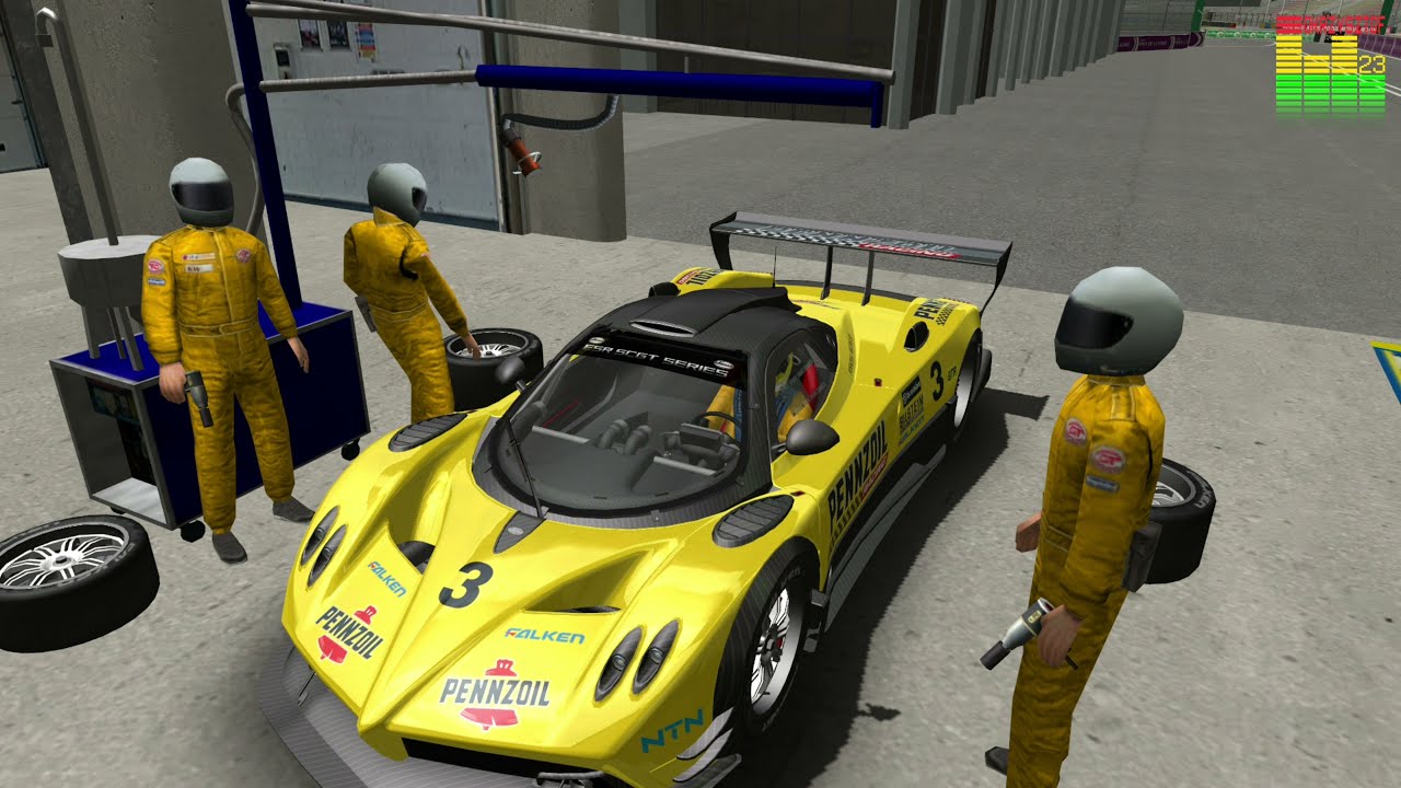 GTR 2 - Pagani Zonda R - Circuit de la Sarthe (24 Hours of Le Mans)