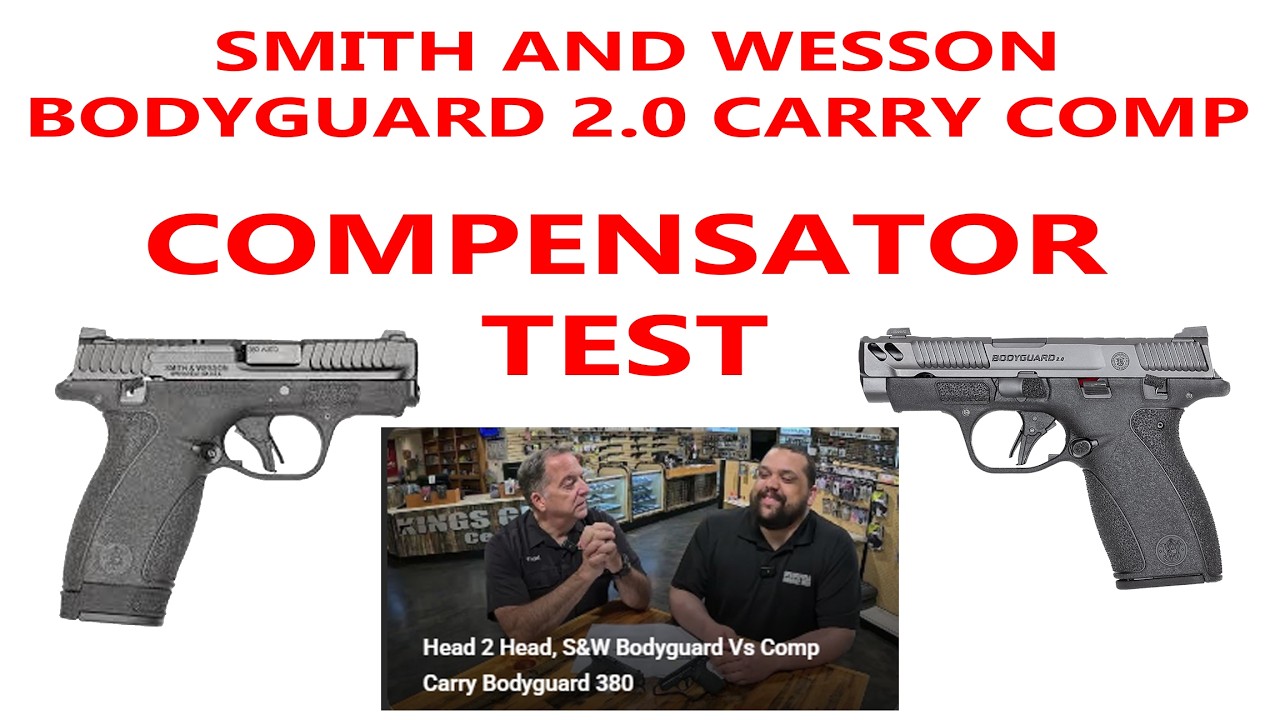 Head 2 Head,  S&W Bodyguard Vs Comp Carry Bodyguard 380