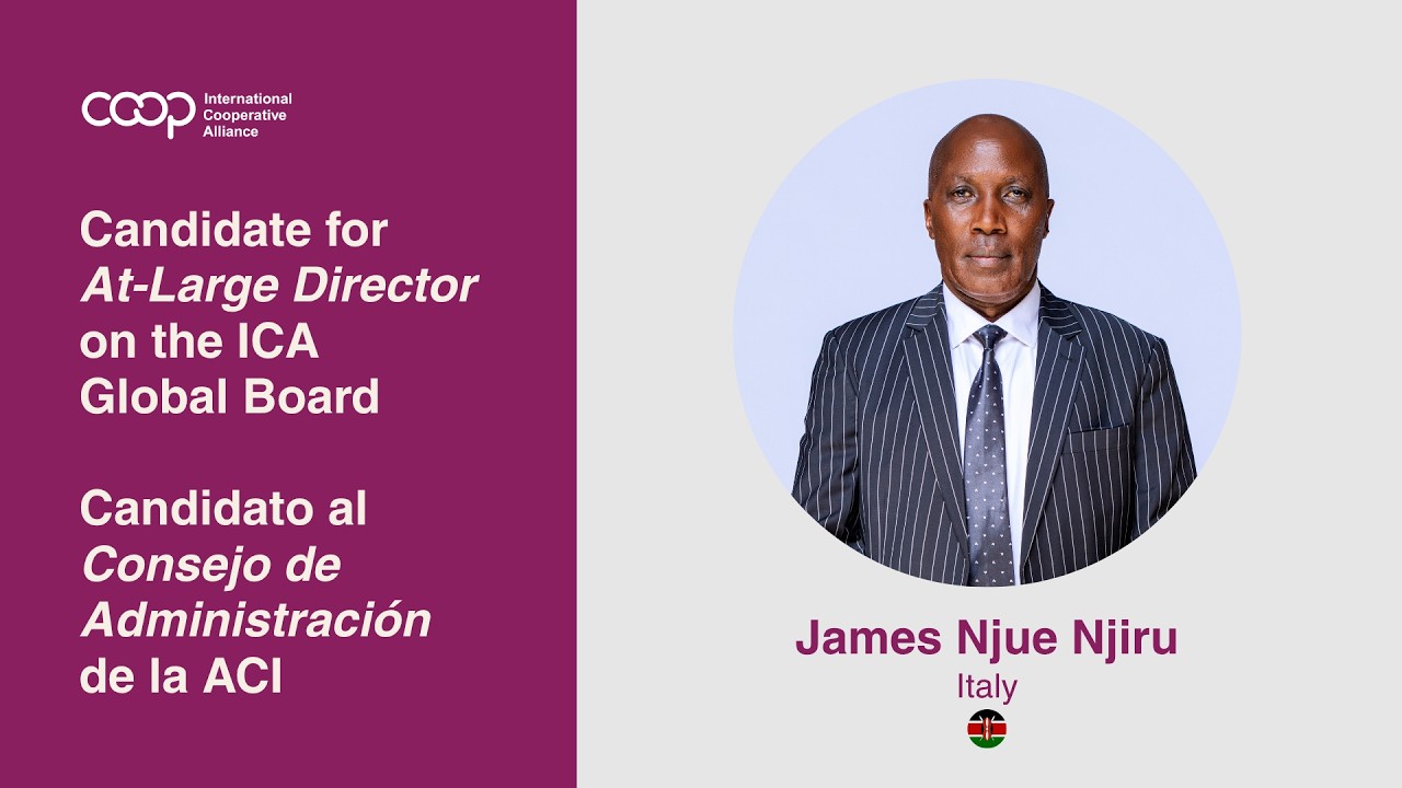 James Njue Njiru (Kenya) | Candidate for At-Large Director on the ICA Global Board
