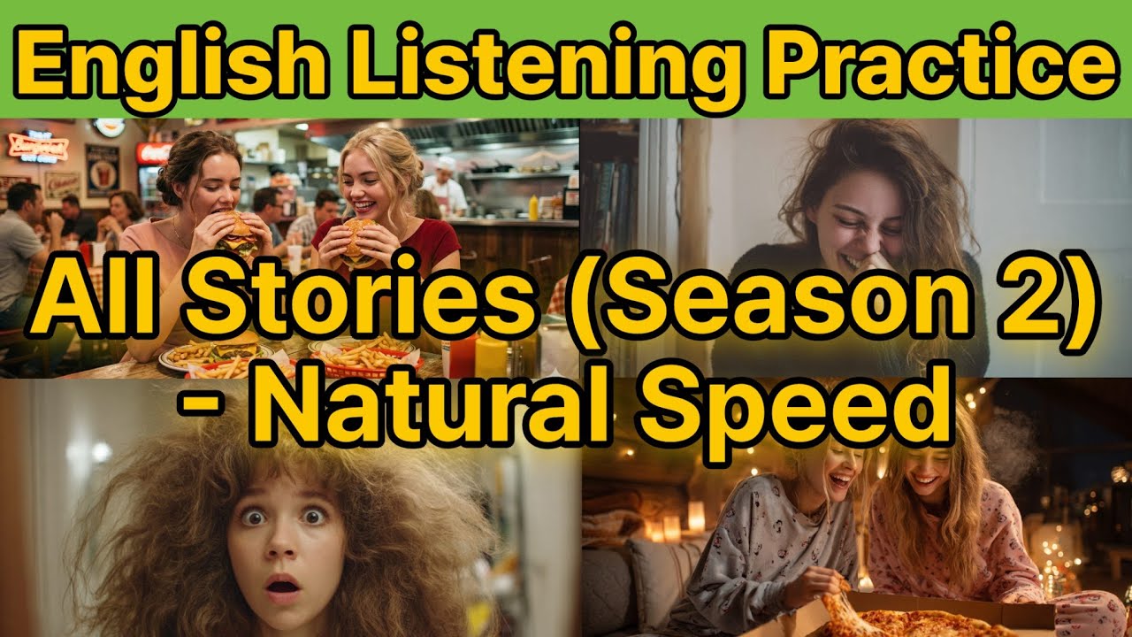 Listen to English Stories While You Sleep | Season 2 Full (Natural Speed) 🛌