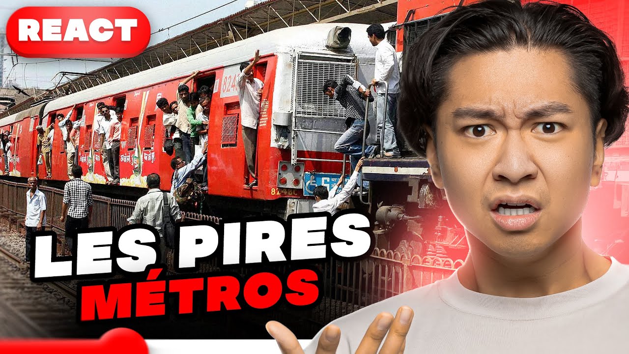 ON RÉAGIT AUX PIRES MÉTROS DU MONDE ! VOD (Trash)