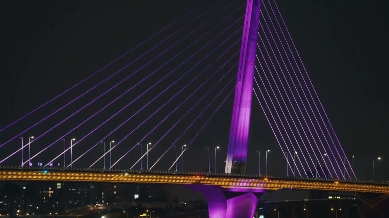 South Korean landmarks turn purple to celebrate BTS 10th anniversary
