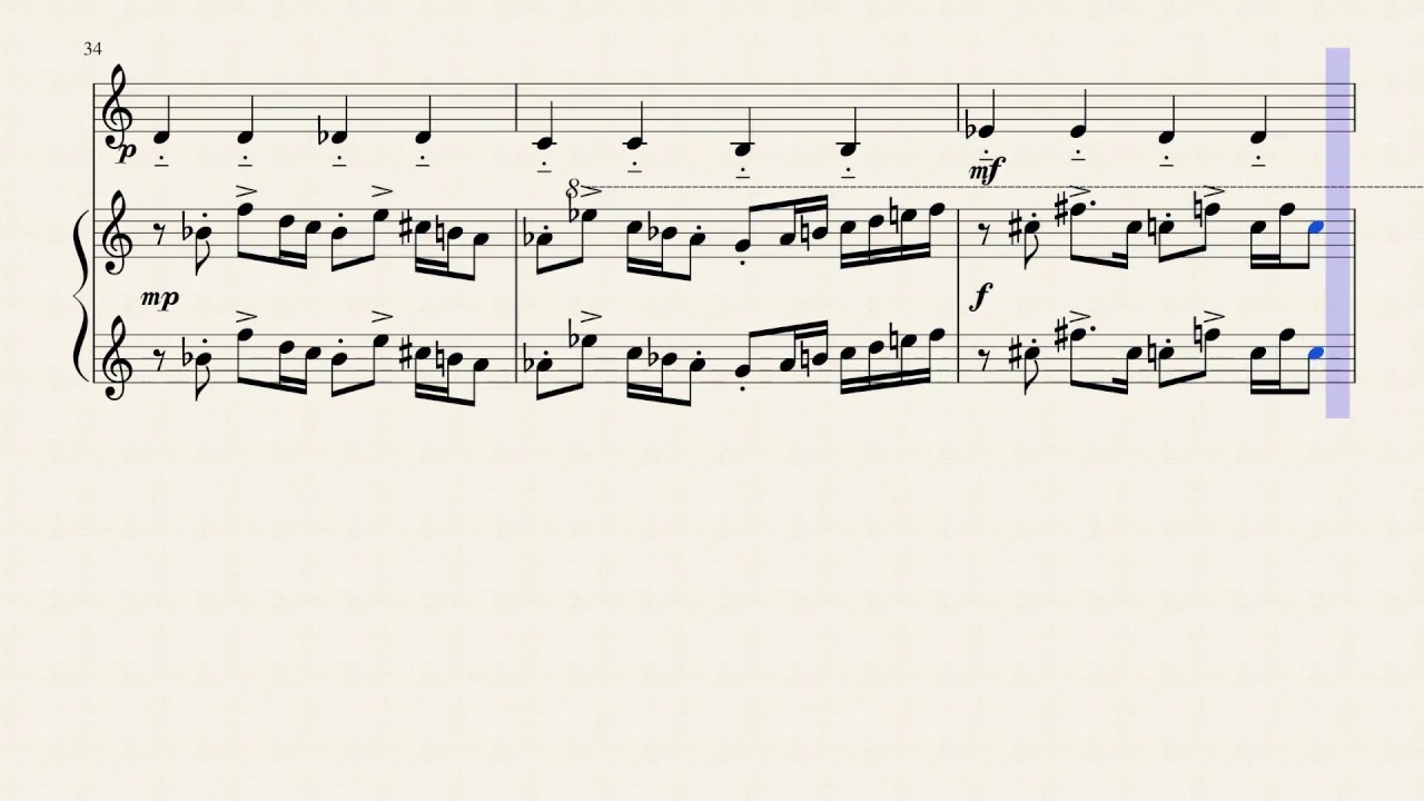 La Muerte del Angel (Astor Piazzolla) - Violín y Piano