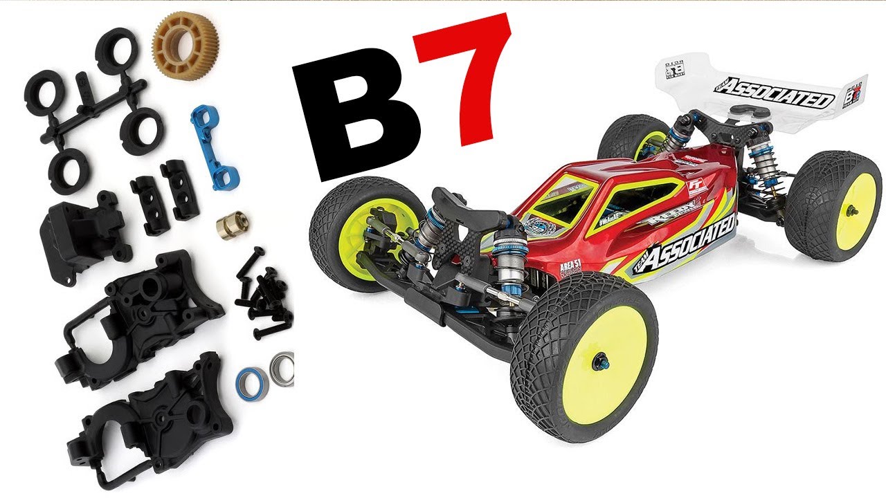 Замена 3-ступенчатой ​​коробки передач для RC10B7
