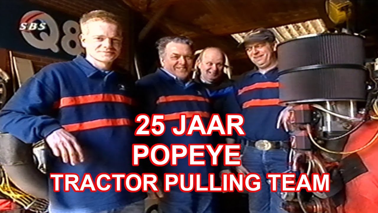 2003 25 jaar Popeye tractor pulling team