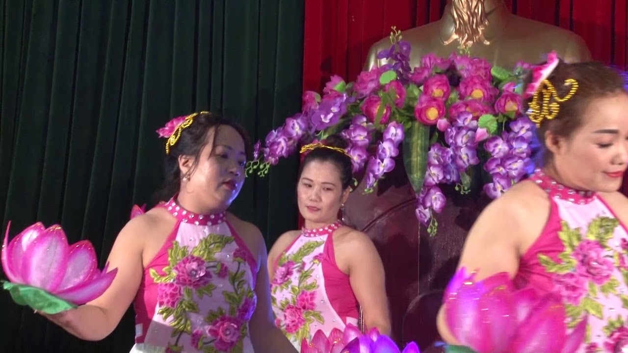 Tiết mục múa Đêm Đò Đưa Nhớ Bác do CH 6 TĐK trình Bày