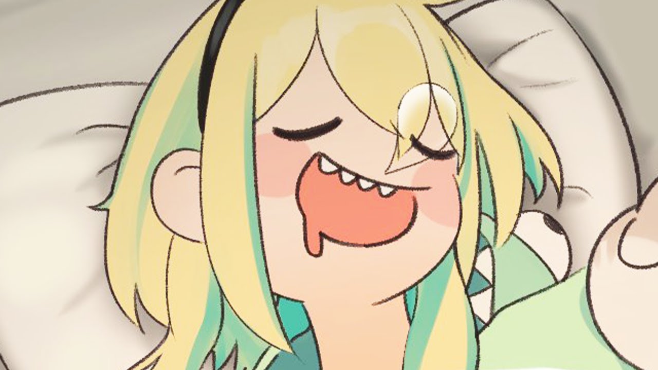 a sleepy morning Pikamee