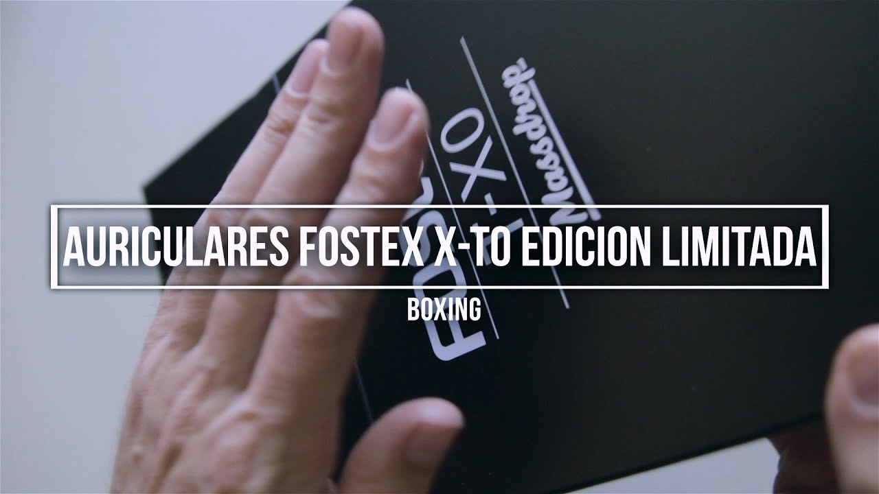 Boxing Auriculares Fostex X-T0 Edici&oacute;n Limitada (4K UHD)