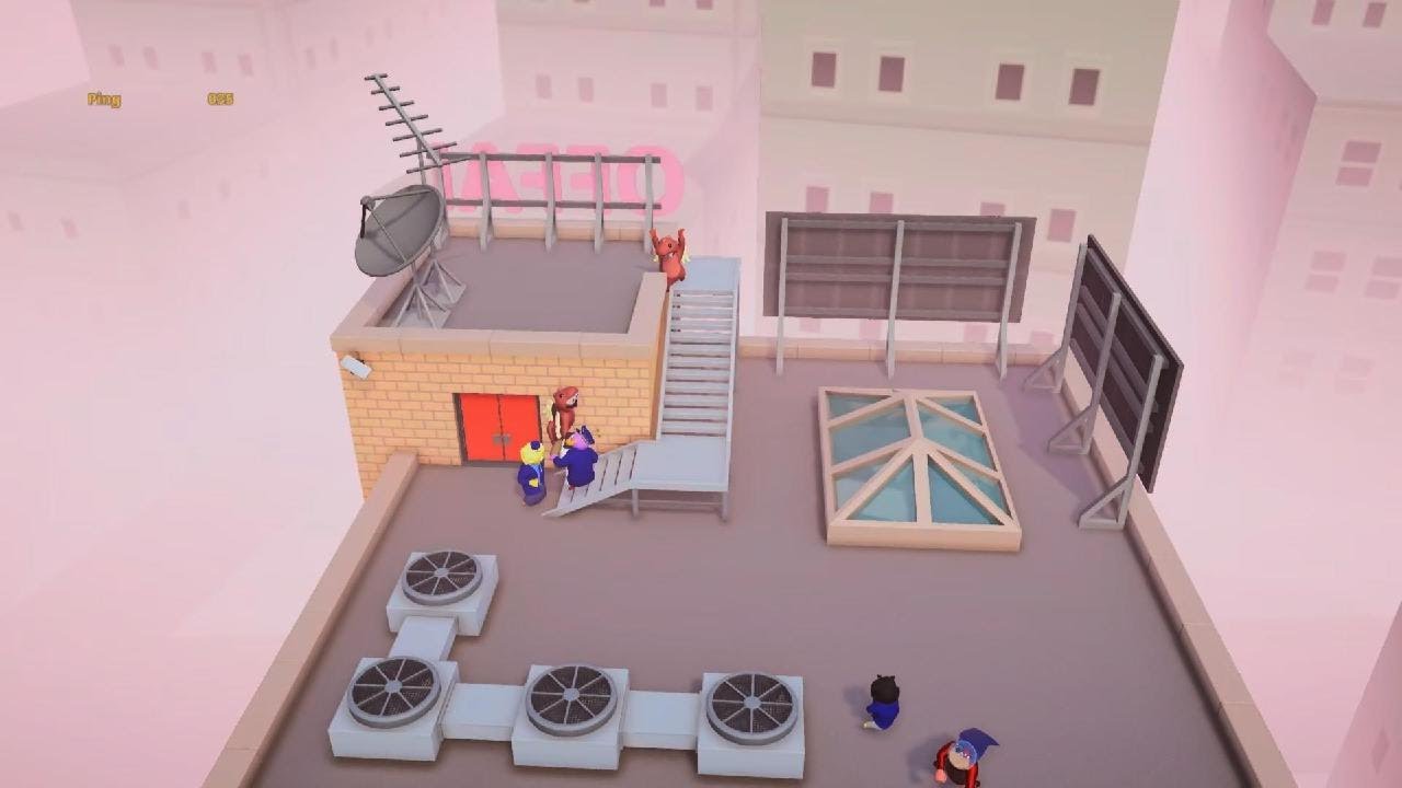 Gang Beasts but waves mode