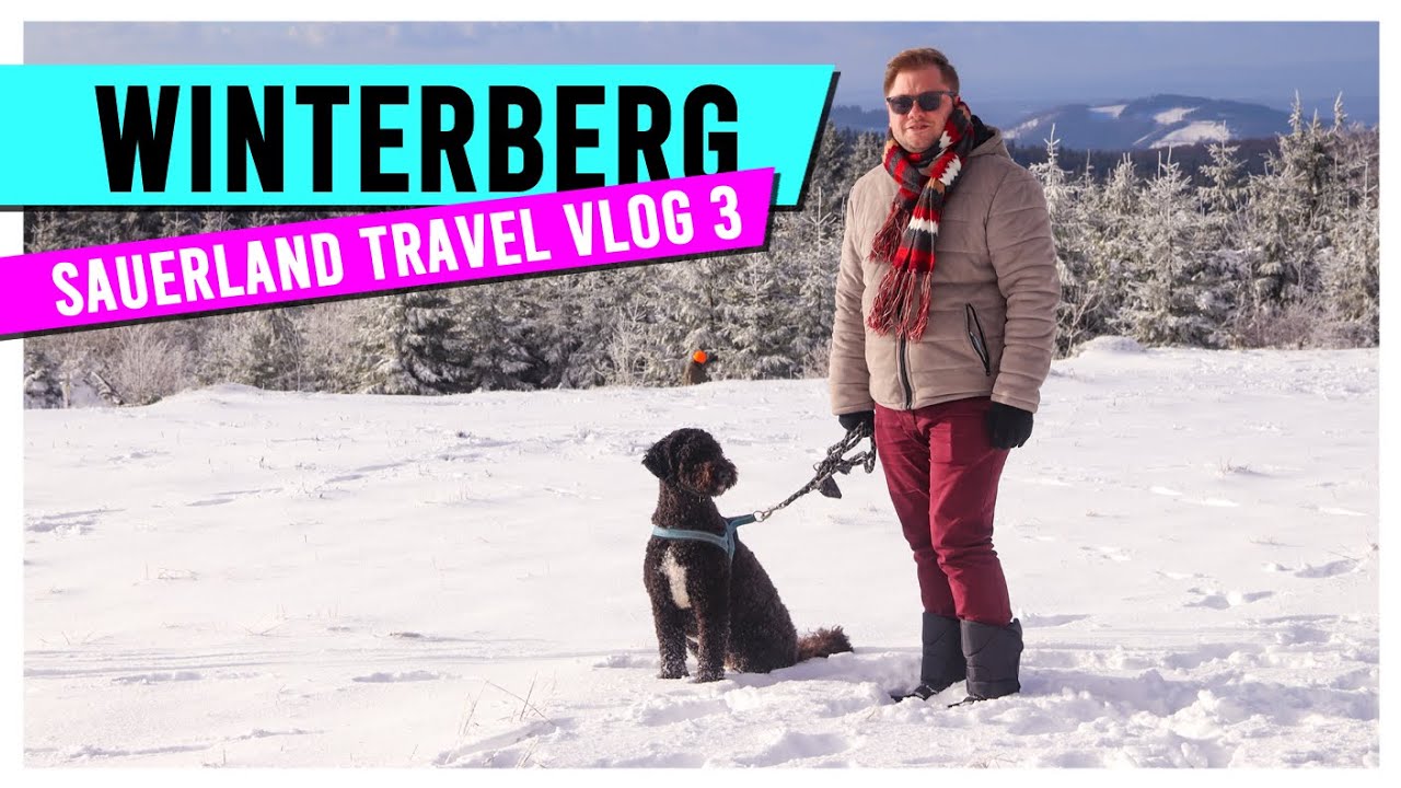 AMAZING WINTER TRIP & Hiking Kahler Asten in Winterberg Sauerland Germany / Travel Vlog part 3