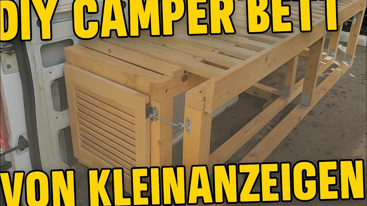Ich habe das g&uuml;nstigste Camper-Bett von Kleinanzeigen gekauft