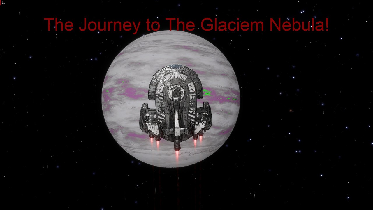Elite Dangerous Distant World 3 Journey to The Glaciem Nebula and POIs!
