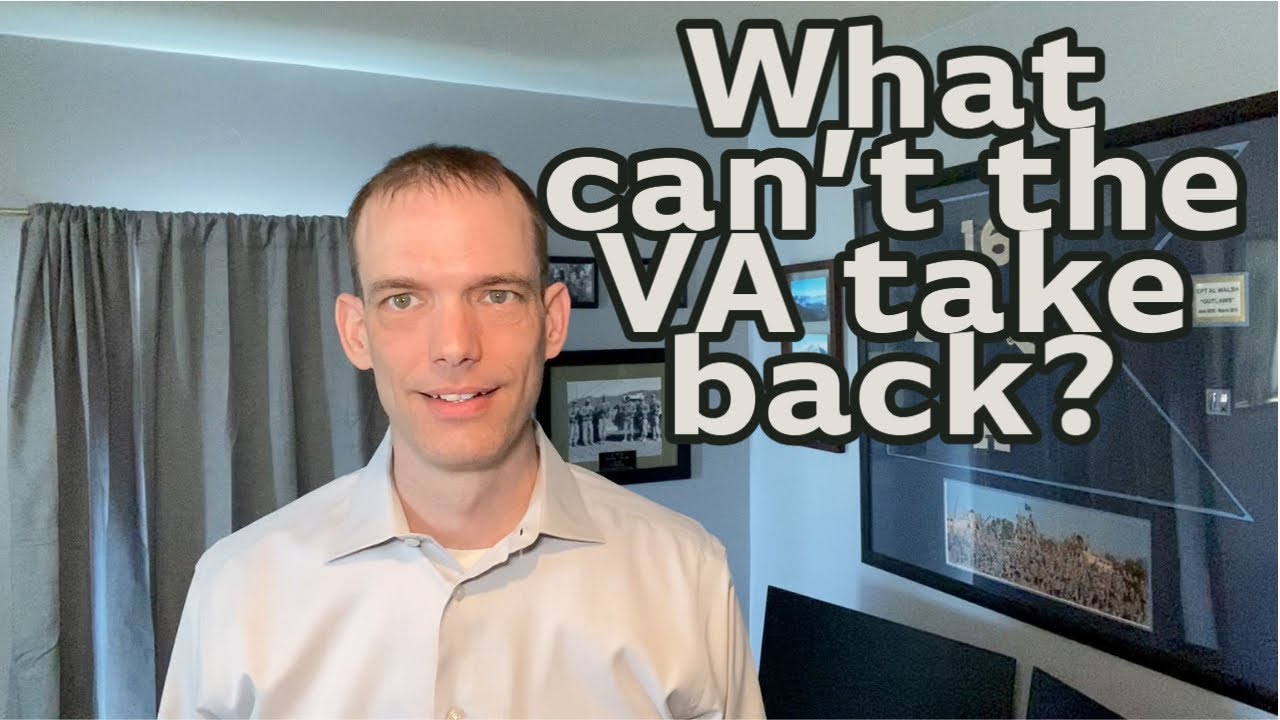 Things the VA can't (easily) take back.