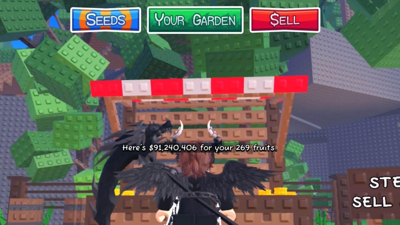 100Million Money In Garden Horizons #gardenhorizon #growagarden #gag2