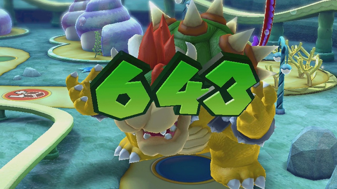 Mario Party 10 - Luigi vs Waluigi vs Mario vs Wario vs Bowser - Whimsical Waters