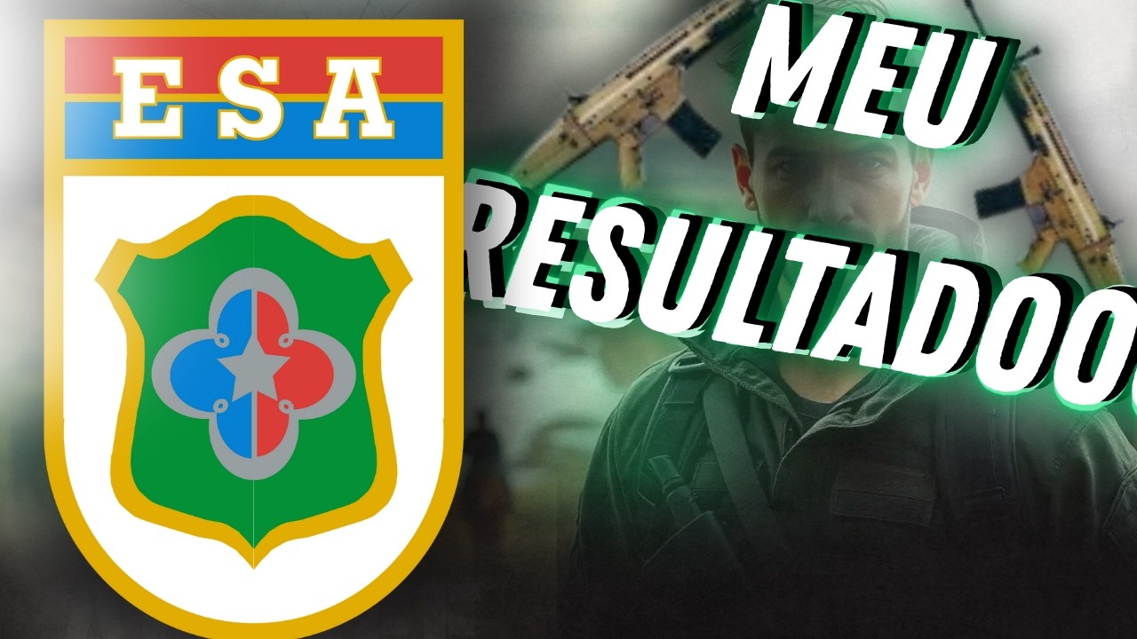 RESULTADO NA PROVA DA ESA 2025-26