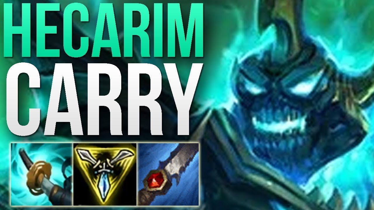 CHALLENGER HECARIM JUNGLE FAST SOLO CARRY | CHALLENGER HECARIM JUNGLE GAMEPLAY | Patch 9.1 S9