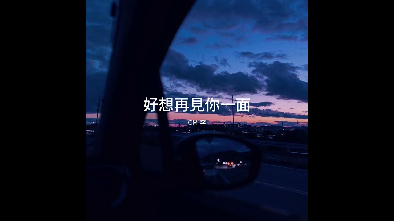 CM李 好想再見你一面「真的想再見你一面 就一眼我也情願」
