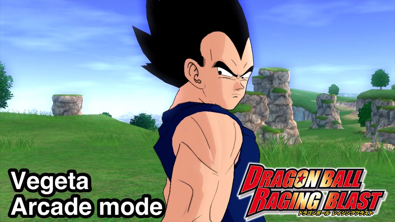 PS3 Dragon ball Raging blast Vegeta Arcade mode