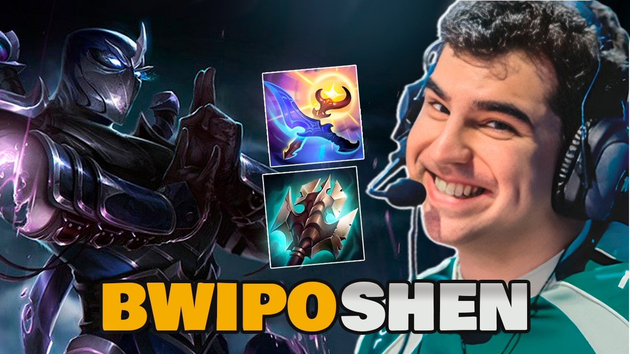 BWIPO fazendo ciência de SHEN! Bwipo Plays Shen vs Urgot | Season 2026