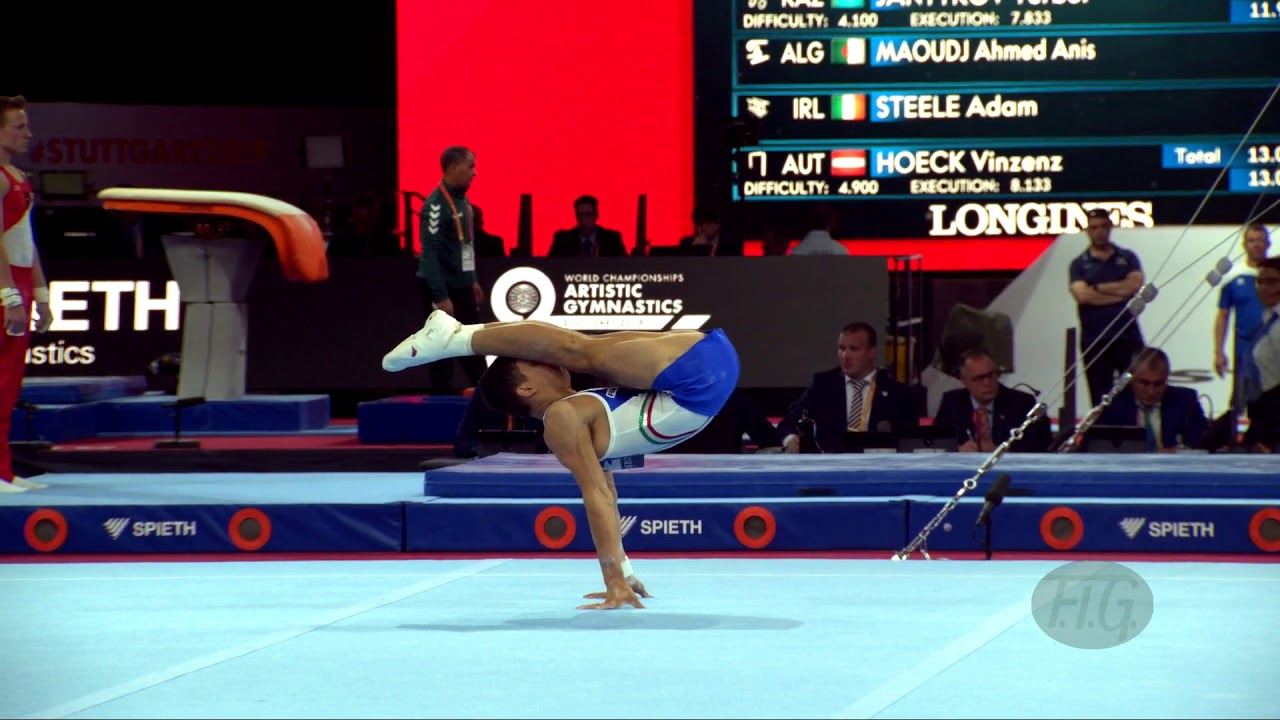 MOZZATO Niccolo (ITA) - 2019 Artistic Worlds, Stuttgart (GER) - Qualifications Floor Exercise