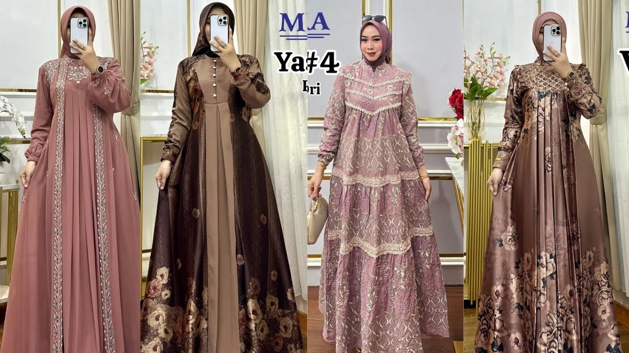 GAMIS TERBARU 2025 SIMPLE ELEGAN