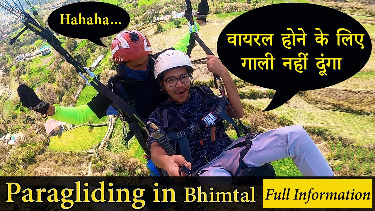 Paragliding in Bhimtal | Paragliding in Nainital Naukuchiatal | Paragliding Price in Nainital