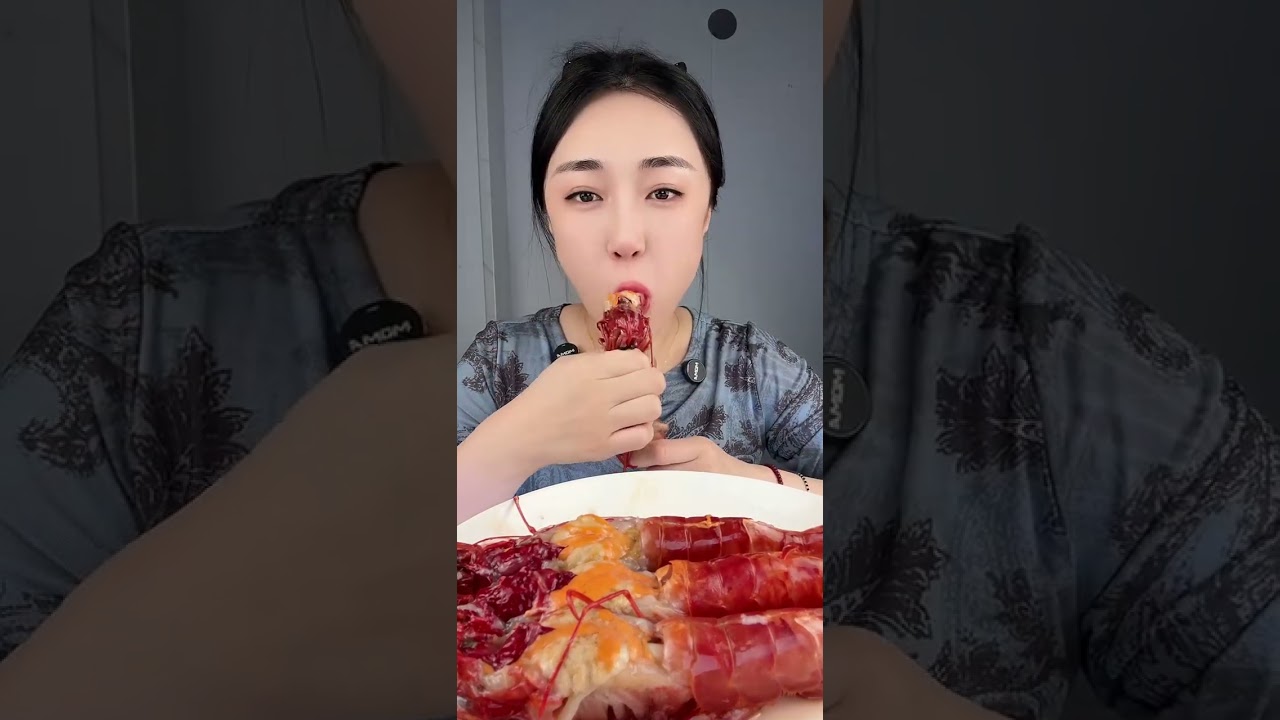 Red prawns marinated tasting show, 절인 붉은 새우 시식회| LIN VLOG먹방 