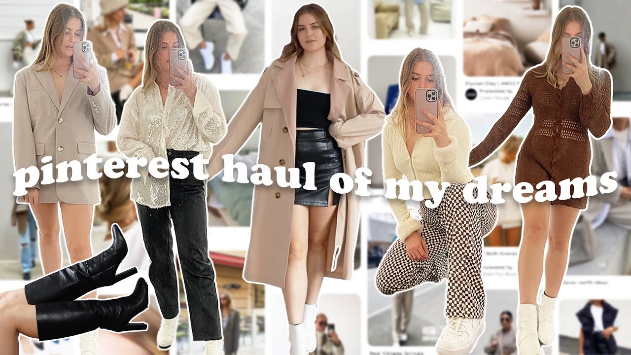 a very cute pinterest inspired try-on haul (mostly Depop, secondhand, etc)