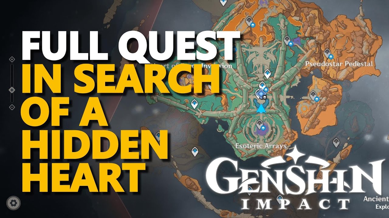 In Search of a Hidden Heart FULL QUEST Genshin Impact