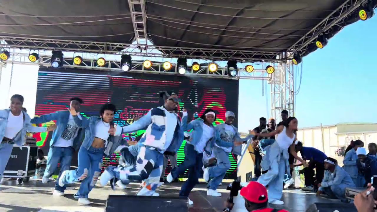 Amazing Performance by Dancegod Lloyd and DGLacademy at Indomiefest 2025 at Takoradi