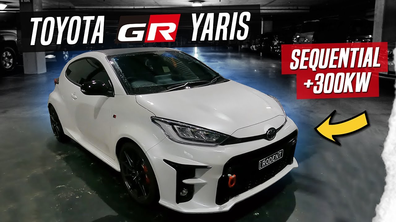 300KW TOYOTA GR YARIS RALLYE EDITION | SEQUENTIAL GEARBOX | MOTEC | STREET CAR