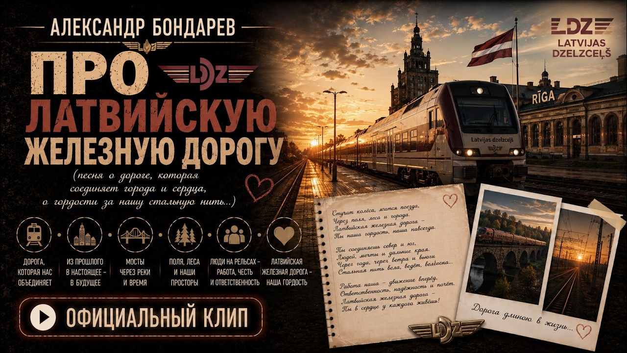 Про железную дорогу. Муз.и слова А.Бондарев