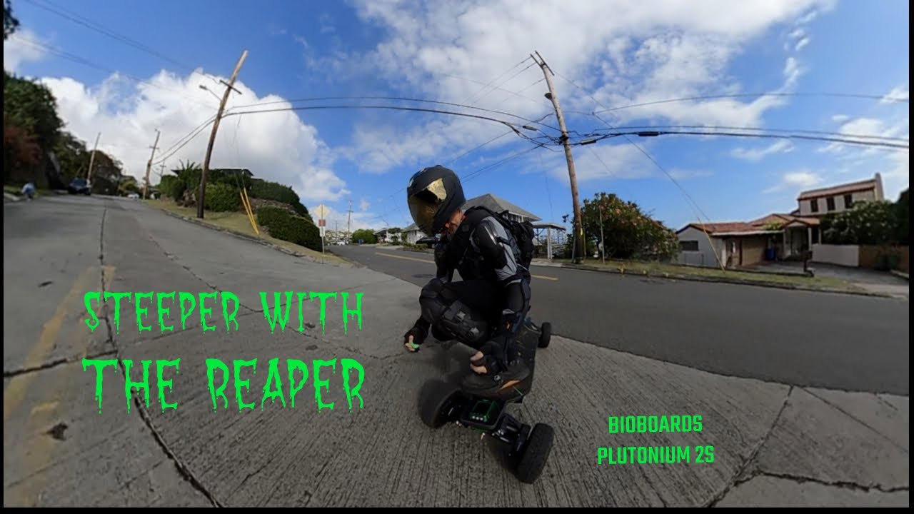 Steeper with The Reaper | Bioboards Plutonium 2s