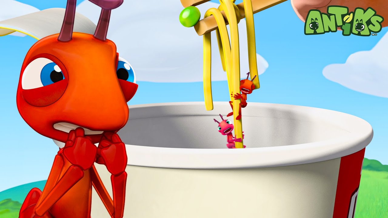El Tideo en Taza | Caricaturas | Antiks | Videos Graciosos Para Niños | Oddbods